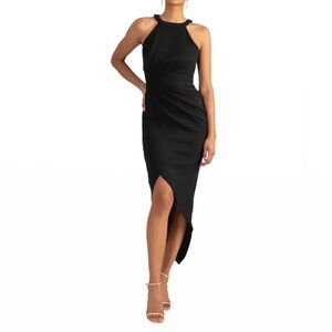 Shoshanna Melosa Midnight Crepe Dress